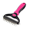 Pet Dematting Brush  Hair Knot Remover