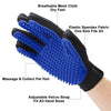 One Pair Pet Fur Hair Removal Glove