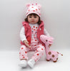 Lifelike Reborn Baby Doll & Giraffe Toy