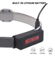 RECHARGEABLE LED LIGHTWEIGHT HEADLAMP