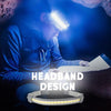 RECHARGEABLE LED LIGHTWEIGHT HEADLAMP