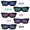 LED Glasses for Party, Bluetooth APP Controlled, LED Party Sunglases