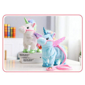 Walking & Singing Unicorn Plush Toy