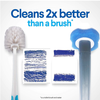 Disposable Toilet Wand Cleaning Brush