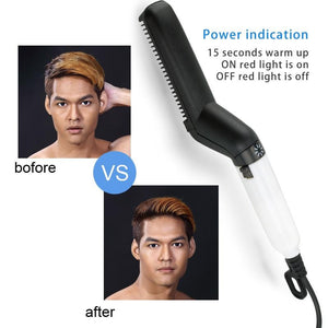 Multifunctional Hair Beard Straightening Comb