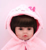 Lifelike Reborn Baby Doll & Bunny Hood