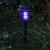 4 Solar Powered LED Light Pest Bug Zapper Insect Mosquito Killer Lamp