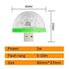 USB Mini Mushroom LED Music Light