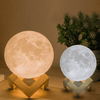 Mystical 3D Moon LED Lamp Light