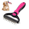 Pet Dematting Brush  Hair Knot Remover